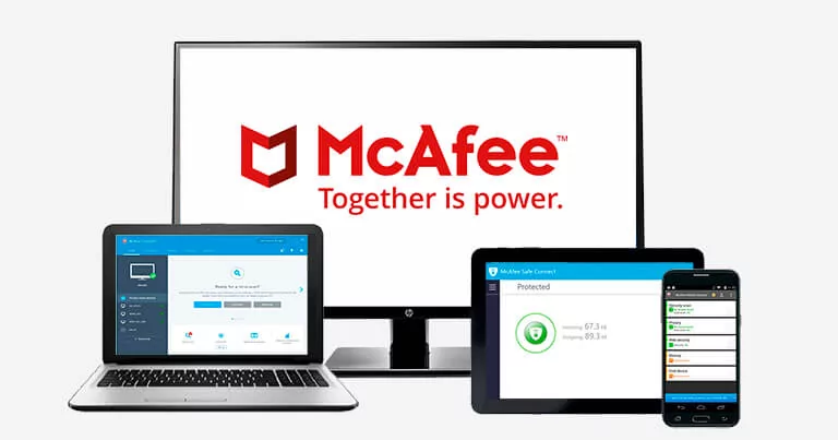 McAfee Total Protection – الأفضل لحماية الإنترنت (+أفضل تطبيق مكافح فيروسات لأجهزة iOS)