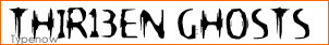 Thirteen Ghosts Font