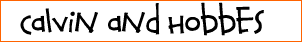 Calvin & Hobbes Font