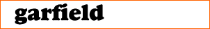 Garfield Font