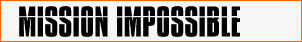 Mission Impossible Font