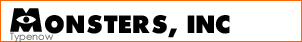 Monsters, Inc Font