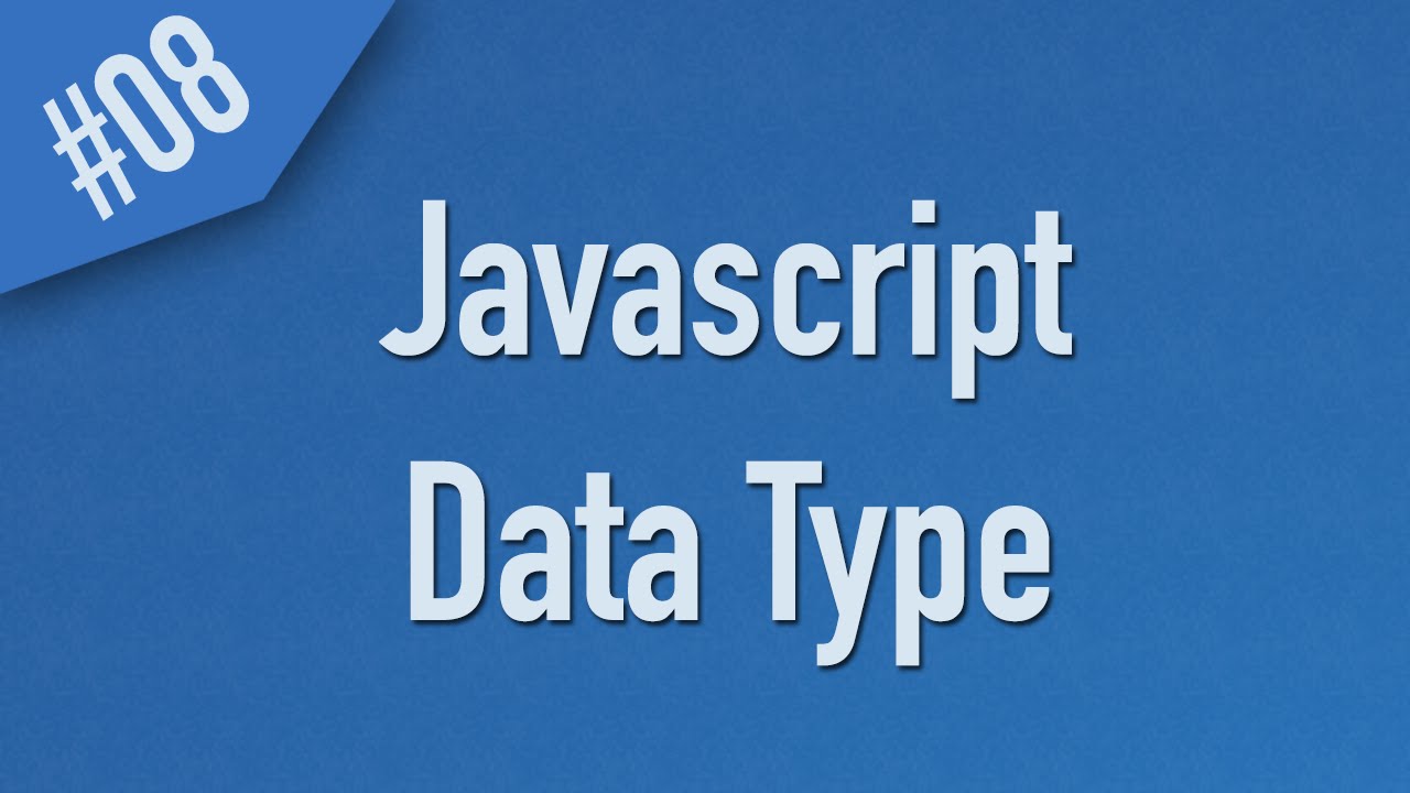 شرح أنواع البيانات Data Types