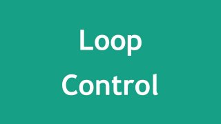 شرح التتحكم بالتكرار بواسطة Break, Continue, Label مع امثلة